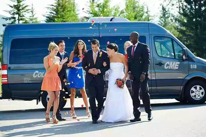 Wedding packages - 12 and 15 Passenger Vans